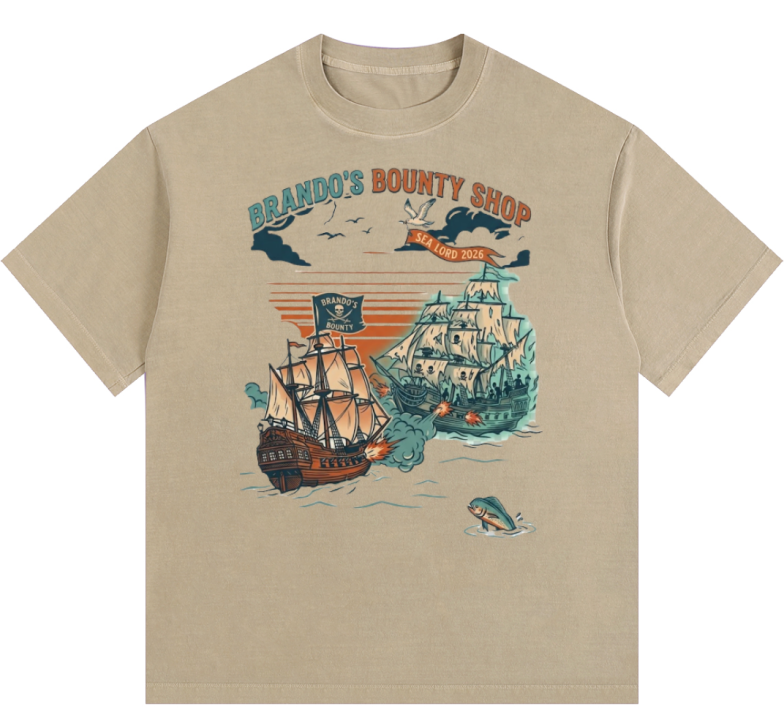 Brando's Bounty Shop Sea Lord exclusive shirt design